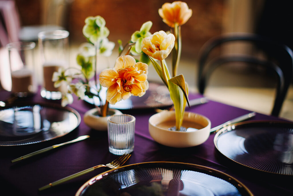 Flower Frogs Designed By Fiori Florals Photographed by Derks Works