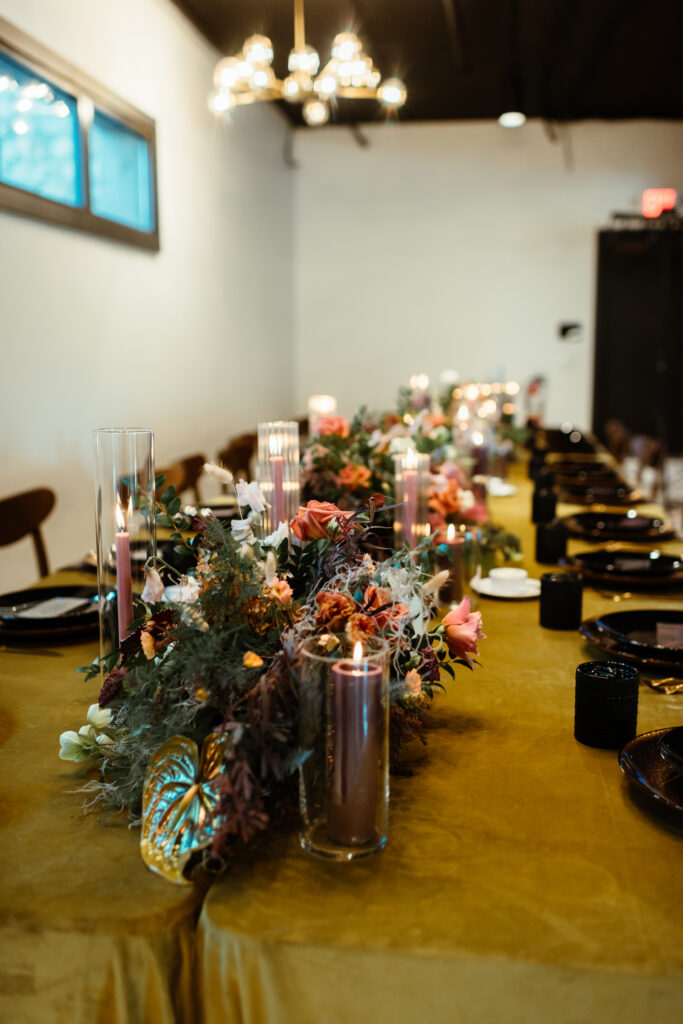 Centerpiece created by Fiori Florals a Columbus Florist
