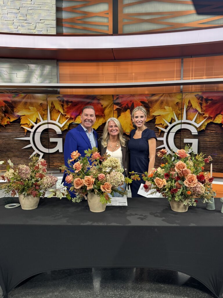 Fall Floral Arrangement Tips from Kristen Serpico, Director of Fiori Florals seen on Good Day Columbus